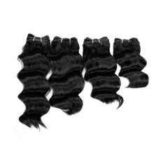 Brazilian Hair Weave Natural Deep Wave Full Head Set 4pcs/pack 160g RC0550