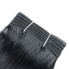 Brazilian Remy Hair Silky Yaki Straight 1pc/pack 100g RC0539