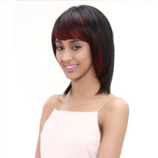 Human Hair Silky Short Straight Bob Wig For Women RC0506
