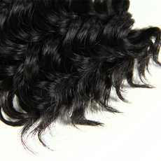 Rebecca Brazilian Hair Curly Weave African American Deep Wave 3pcs/pack Extension Full Head Set 