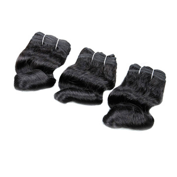 Rebecca Brazilian Hair Short Classy Curly Wave 3pcs/pack Extension Full Head Set 