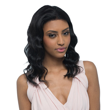 Rebecca Human Hair Wavy Deep Curly Natural Lace Wave Wig 17 Inch 
