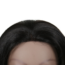 Rebecca Nature Lace Frontal Wig Human Hair Mid-Length Straight 18 Inch