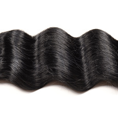 Brazilian Remy Hair Weave Weft Deep Wave Hair Wavy 1pc/pack 100g RC0566