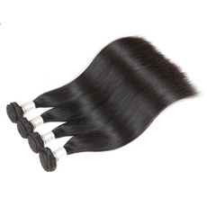Brazilian Remy Human Hair Straight Weft/Weaves R5 4Pcs/Lot RC0743