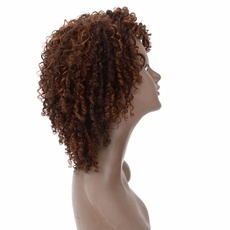 Human Hair Special Curly Wig For Women RC0747