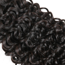 Rebecca 3Pcs/Lot Curly Brazilian Virgin Human Hair Weft/Weaves R5