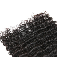 Rebecca 4Pcs/Lot Deep Wave Brazilian Virgin Human Hair Weft/Weaves R5