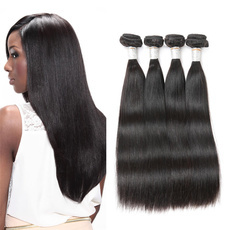 Rebecca 4Pcs/Lot Straight <em>Brazilian</em> <em>Virgin</em> Human <em>Hair</em> Weft/Weaves R5