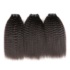 Rebecca Brazilian Hair Long Straight Kinky Curly Weave 3pcs Extension
