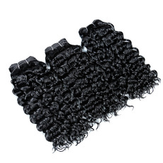 Rebecca Malaysian Virgin Hair Weave Deep Wave 3pcs Hair Extension