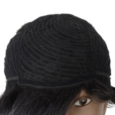 Rebecca Natural Ombre Gradient Wig Synthetic Hair Pixie Cut Lace Wavy Short Bob 9.5 Inch RC0625