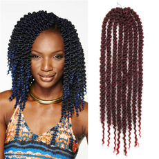 Rebecca Synthetic Crochet Braids Twist <em>Hair</em> 22 Inch 1pc/pack Afro <em>Curly</em> Extension
