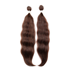 Rebecca Synthetic <em>Hair</em> Bulk <em>Weave</em> Nature Wave 2pcs/pack 16-20 Inch Extension