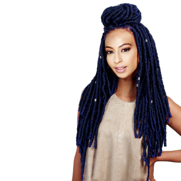 Rebecca Synthetic Hair Faux Dread Locs Crochet Braid 18 Inch Extension