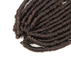 Rebecca Synthetic Hair Faux Dread Locs Crochet Braid 18 Inch Extension