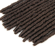 Rebecca Synthetic Hair Faux Dread Locs Crochet Braid 18 Inch Extension
