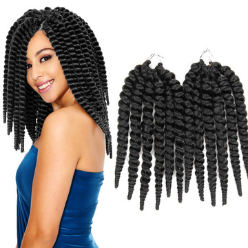 Rebecca Synthetic Hair Twist Colorful Crochet Braid 12 Inch 2pcs/pack Extension