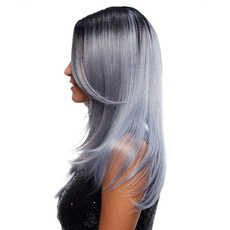 Rebecca Synthetic Hair Wig Long Straight Ombre 24 Inch RC0670