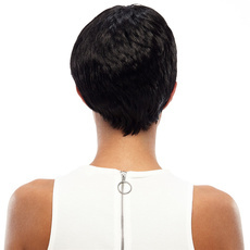 Short Straight Synthetic Hair Pixie Wig 8.5 Inch RC0671