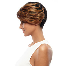 Synthetic Hair Blonde Wig Short Pixie Cut Straight 8.5 Inch RC0675