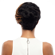 Synthetic Hair Blonde Wig Short Pixie Cut Straight 8.5 Inch RC0675