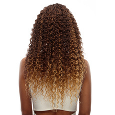 Synthetic Hair Kinky Curly Natural Long Wig For Women RC0634