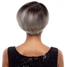 Synthetic Hair Short Straight Pixie Cut Wig 8 Inch RC0674