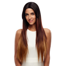 Synthetic Hair Straight Lace Front Wig Blonde Hair 31 Inch RC0669
