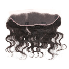  Brazilian Remy Hair Lace Frontal Closure Nature Body Wave 13*4 Closure RC0878