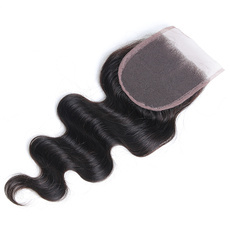  Brazilian Remy Hair Lace Frontal Closure Nature Body Wave 4*4 Closure RC0877