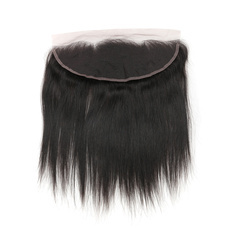  Brazilian Remy Hair Lace Frontal Closure Nature Straight 13*4 ClosureRC0801