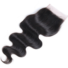 Brazilian Virgin Hair Lace Frontal Closure Nature Body Wave 4*4 Closure 10"~22"