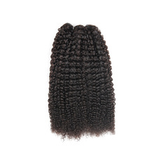 Malaysian Remy Hair Weft Natural Kinky Straight Virgin Hair Weaves 10 inch~22 inch