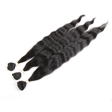 Synthetic <em>Hair</em> Bulk  <em>Weave</em> Extension