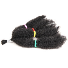 Synthetic Hair Kinky Bulk Weave Dread Lock Hair Extension RC0812
