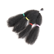 Synthetic Hair Kinky Bulk Weave Dread Lock Hair Extension RC0812