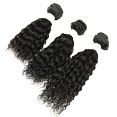 Rebecca Brazilian Hair Weave Curly Wave 3pcs/pack Extension Full Head Set