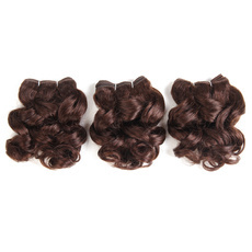 Indian Hair Big Curly Wave Hair Weave 3pcs/pack 95g RC0486