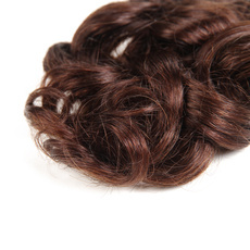 Indian Hair Big Curly Wave Hair Weave 3pcs/pack 95g RC0486