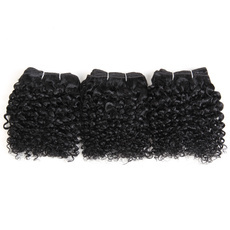Indian Hair Weave Nature Curly 3pcs/pack 95g RC0548