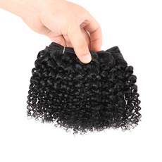 Indian Hair Weave Nature Curly 3pcs/pack 95g RC0548