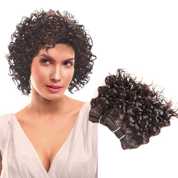 Indian Hair Nature Curly Wave 2pcs/pack 95g RC0549