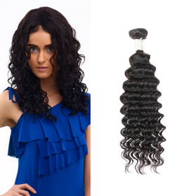 Rebecca 1Pcs/Lot Deep <em>Wave</em> Brazilian Virgin Human Hair Weft/Weaves R5