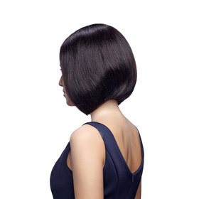 Remy Human Hair Lace part front wig Medium Straight style For Women RC0912