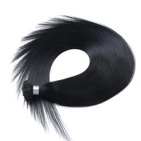 Basic colors Straight  I Tip Hair Extensions Remy Hair in fusion hair Extensions 200pcs/pack