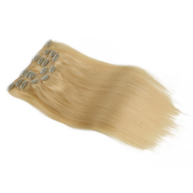 <em>Straight</em> Chinese High Quality Remy Light Colors <em>Hair</em> Full Head Natural 7 pieces Clip In Human <em>Hair</em>