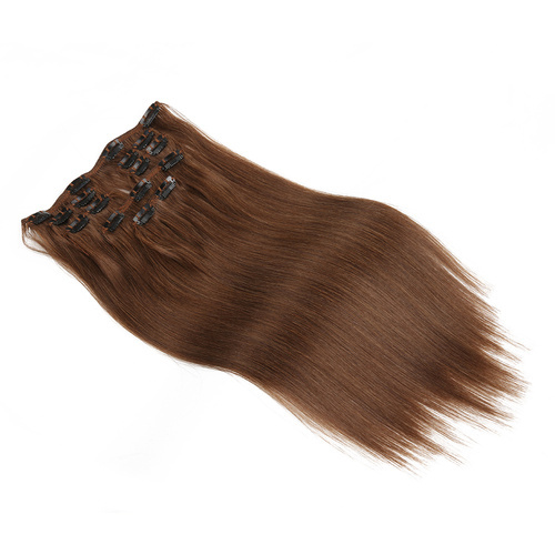 Straight Chinese High Quality Virgin Remy Basic Colors Hair Full Head Natural 7 pieces Clip In Human Hair Extensions RC0958