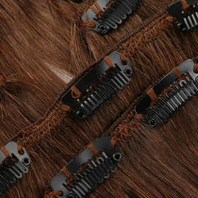 Straight Chinese High Quality Virgin Remy Basic Colors Hair Full Head Natural 7 pieces Clip In Human Hair Extensions RC0958