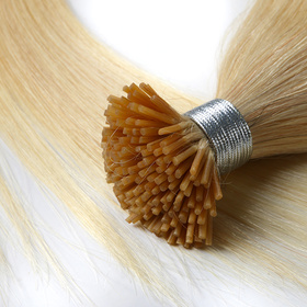 Light colors Straight  I Tip Hair Extensions Remy Hair in fusion hair Extensions 200pcs/pack